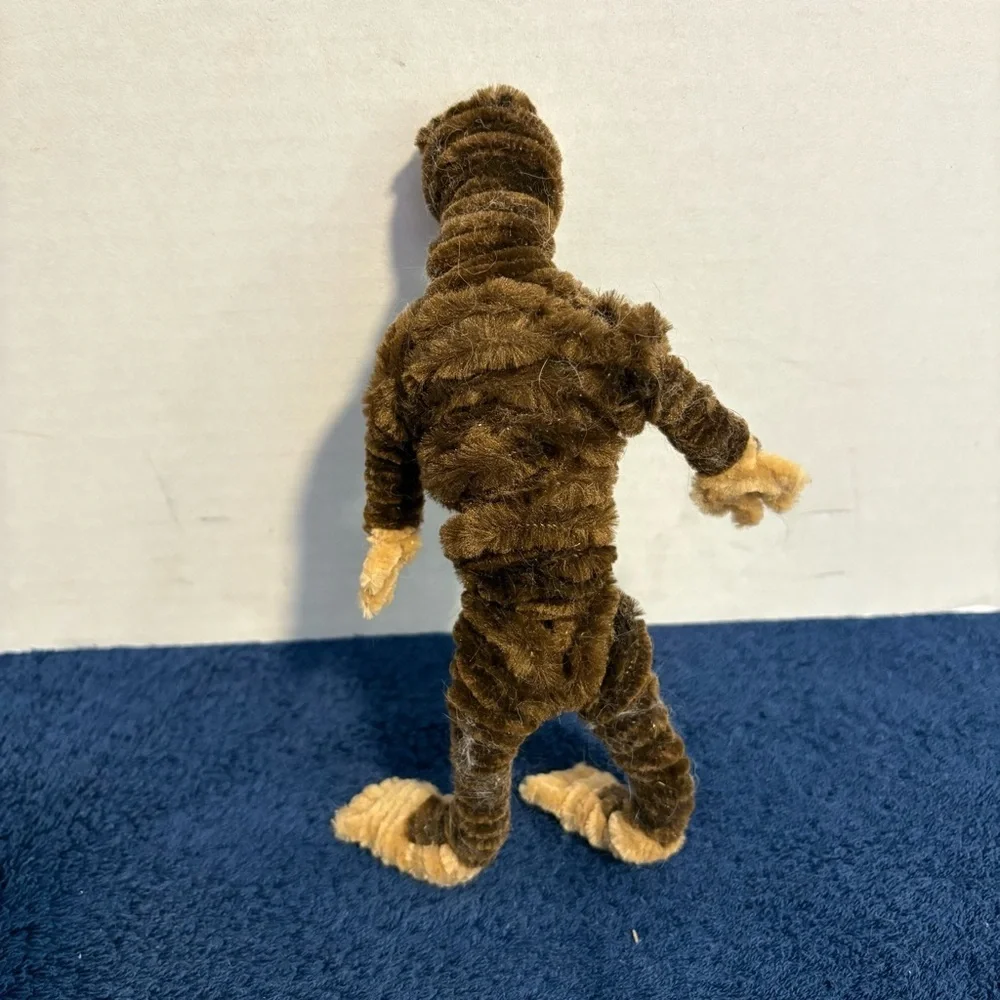 Handmade Chenille Stem 7” Tall Bigfoot Sasquatch Figurine Folk Art Unique